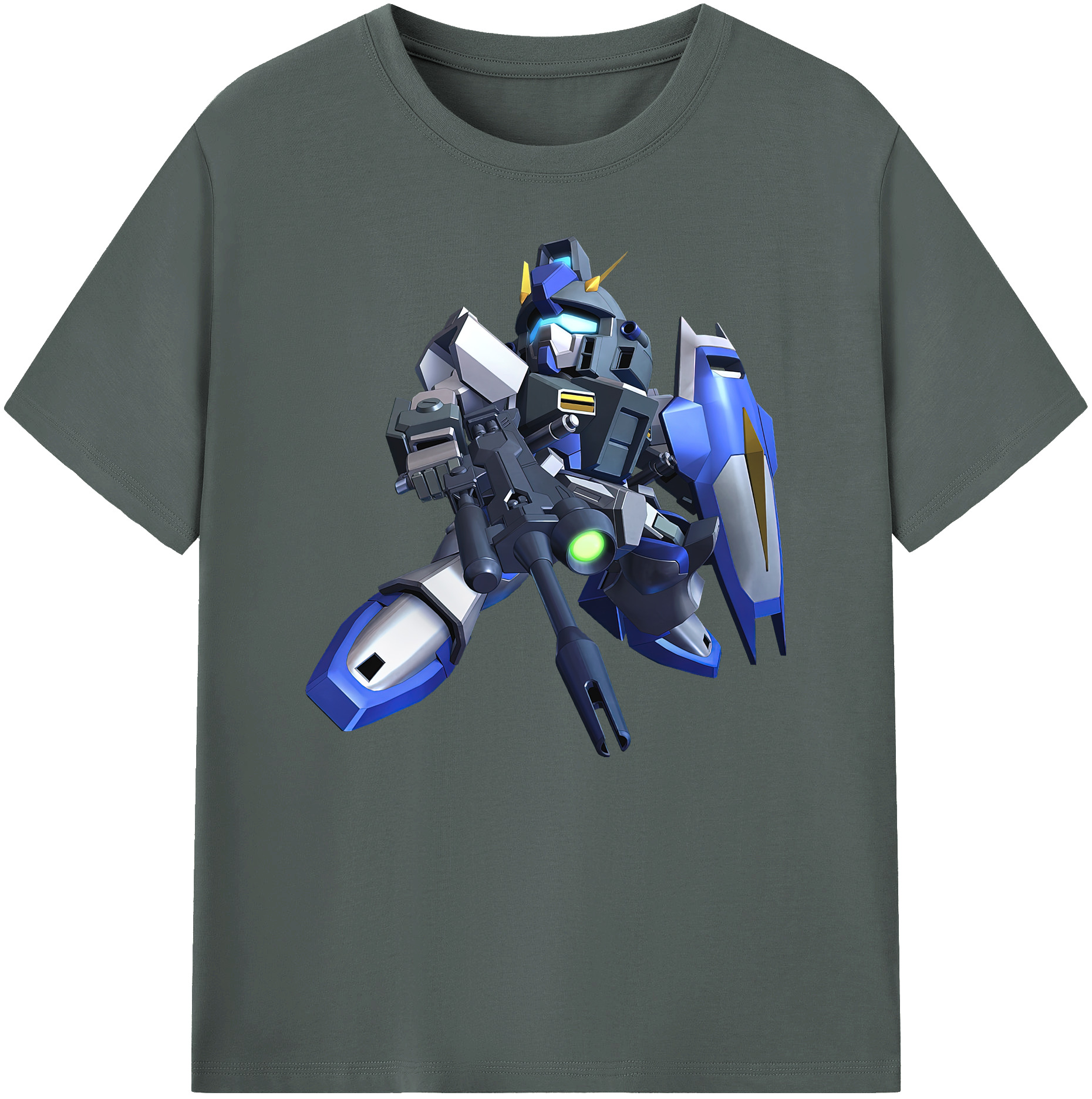 （画像用） 機動戦士ガンダム Mobile Suit Gundam 綿100％ メンズ半袖Tシャツ｜肌触りやわらか＆通気性